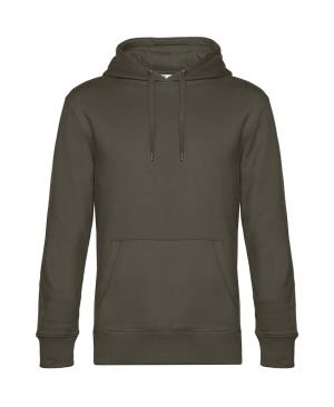 Unisex mikina s kapucňou KING, 731 Khaki
