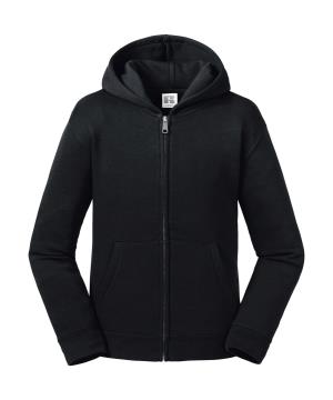 Detská mikina s kapucňou a zipsom Authentic, 101 Black