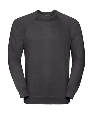 Pánska mikina bez kapucne Raglan, 101 Black