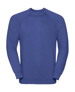 Pánska mikina bez kapucne Raglan, 306 Bright Royal