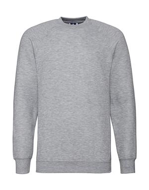 Pánska mikina bez kapucne Raglan, 719 Light Oxford