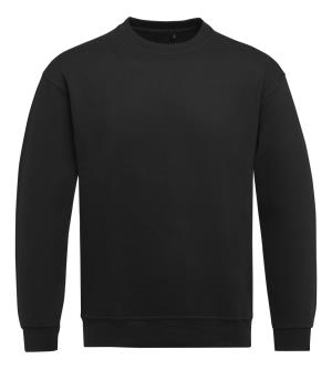 Unisex mikina bez kapucne Basic, 101 Black