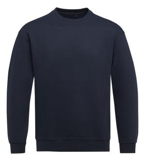 Unisex mikina bez kapucne Basic, 200 Navy