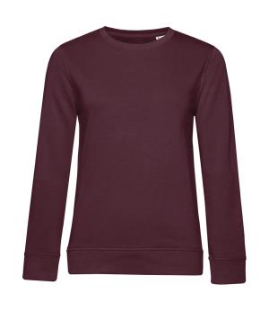 Dámska mikina bez kapucne Crew Neck, 448 Burgundy