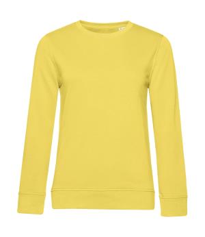 Dámska mikina bez kapucne Crew Neck, 611 Yellow Fizz