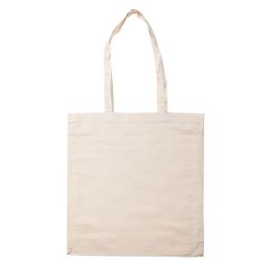 Nákupná taška z bavlny Cotton Long, béžová (2)