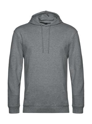 Unisex mikina s kapucňou Ferry, 121 Heather Mid Grey