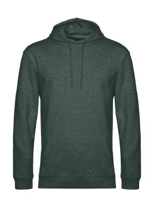 Unisex mikina s kapucňou Ferry, 509 Heather Dark Green