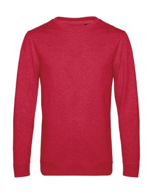 Unisex mikina bez kapucne Set In French, 401 Heather Red