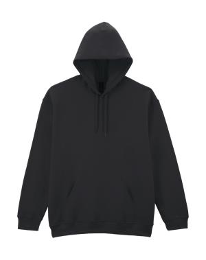 Unisex mikina s kapucňou Softstyle Midweight Fleece, 101 Black