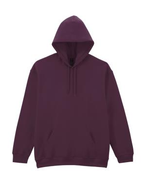 Unisex mikina s kapucňou Softstyle Midweight Fleece, 445 Maroon