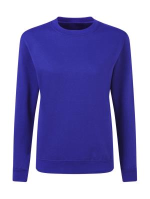 Dámska mikina bez kapucne Klax, 300 Royal Blue