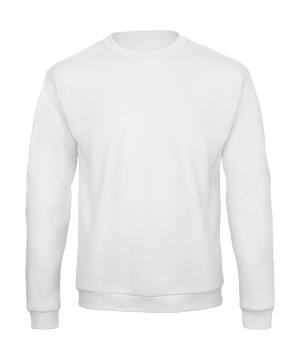 Unisex mikina bez kapucne ID.202, 000 White