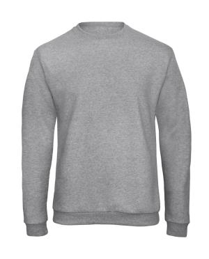 Unisex mikina bez kapucne ID.202, 123 Heather Grey