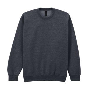 Unisex mikina bez kapucne Softstyle Midweight Fleece, 126 Dark Heather