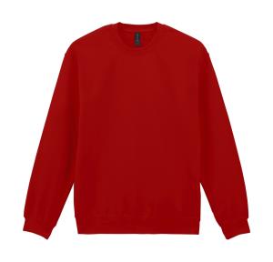 Unisex mikina bez kapucne Softstyle Midweight Fleece, 400 Red