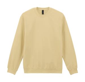 Unisex mikina bez kapucne Softstyle Midweight Fleece, 615 Yellow Haze