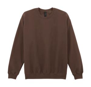 Unisex mikina bez kapucne Softstyle Midweight Fleece, 711 Cocoa