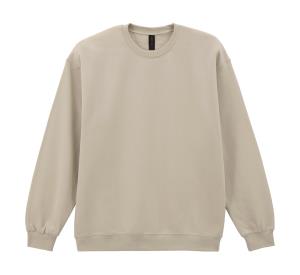 Unisex mikina bez kapucne Softstyle Midweight Fleece, 741 Sand