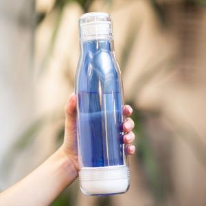 Sklenená termofľaša 520 ml Smart, tmavomodrá