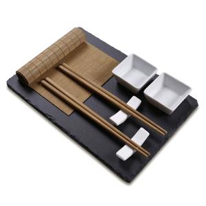 Súprava na sushi Temaki, čierna