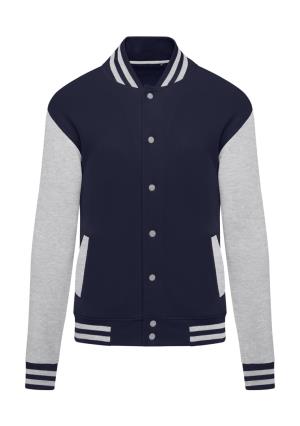 Detská mikina bez kapucne Originals Varsity, 266 Navy/Light Oxford