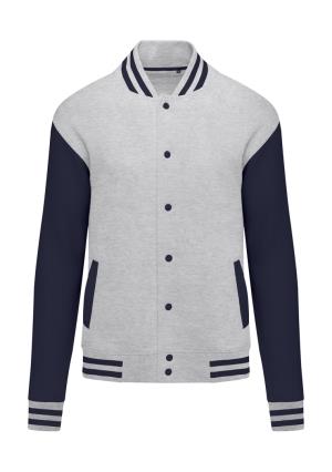 Detská mikina bez kapucne Originals Varsity, 769 Light Oxford/Navy