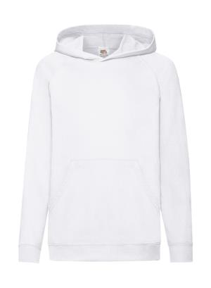 Detská mikina s kapucňou Lightweight, 000 White