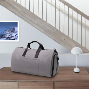 Obchodná cestovná taška s praktickými priehradkami Winton, sivá (2)