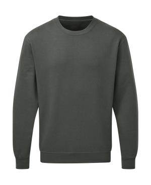 Pánska mikina bez kapucne Klax, 130 Charcoal