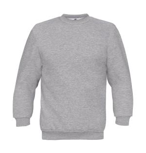 Pánska mikina bez kapucne Set In, 123 Heather Grey