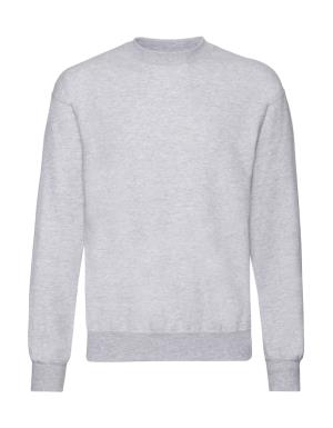 Pánska mikina bez kapucne Half, 123 Heather Grey