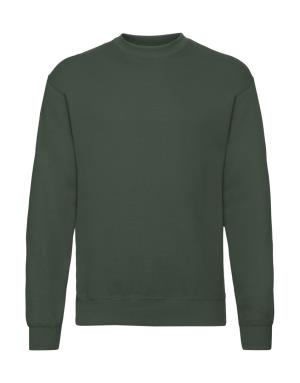 Pánska mikina bez kapucne Half, 540 Bottle Green