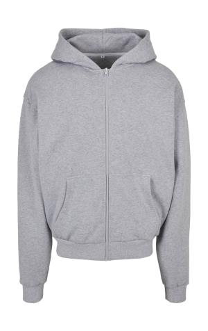 Hrubá pánska mikina s kapucňou Hacot, 123 Heather Grey