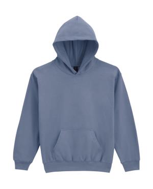 Detská mikina s kapucí Softstyle Midweight Fleece , 336 Stone Blue