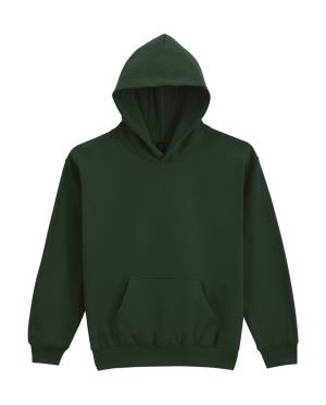 Detská mikina s kapucí Softstyle Midweight Fleece , 541 Forest Green