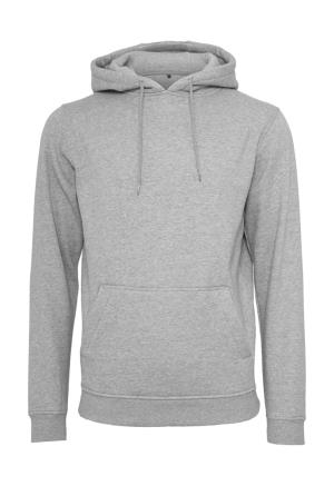 Hrubá unisex mikina s kapucňou Hoovy, 123 Heather Grey