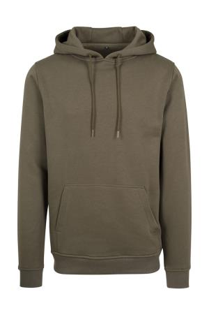 Hrubá unisex mikina s kapucňou Hoovy, 530 Olive