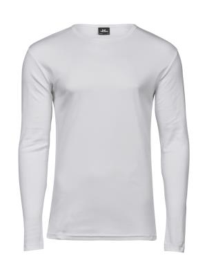 Pánske Tričko Interlock s Dlhými Rukávmi, 000 White