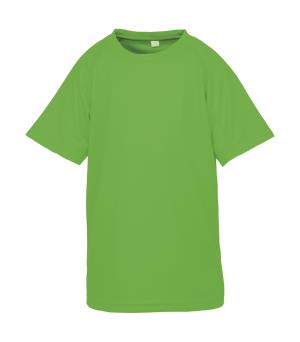 Detské tričko  Junior Performance Aircool , 507 Flo Green