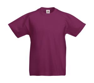 Detské tričko  Original Tee Qik, 448 Burgundy