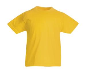Detské tričko  Original Tee Qik, 601 Sunflower