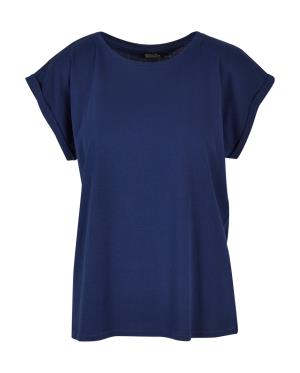 Dámske tričko s rozšírenými ramenami, 206 Light Navy