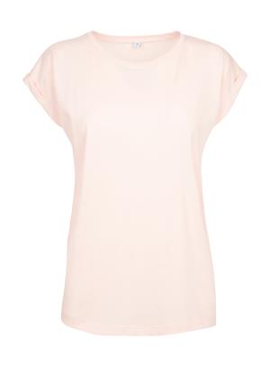 Dámske tričko s rozšírenými ramenami, 419 Pink