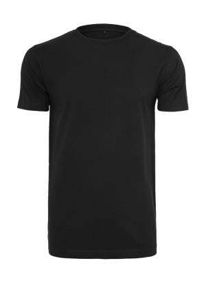 Pánske Tričko Round Neck, 101 Black