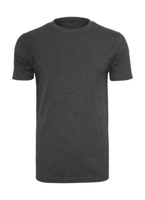 Pánske Tričko Round Neck, 130 Charcoal