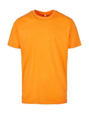 Pánske Tričko Round Neck, 411 Paradise Orange