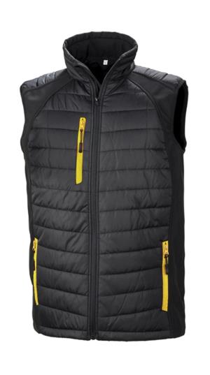 Softshellová bunda  Black Compass , 139 Black/Yellow