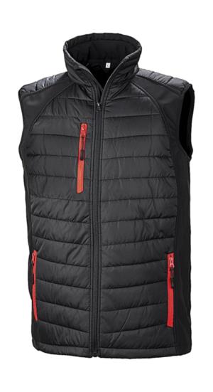 Softshellová bunda  Black Compass , 154 Black/Red