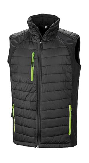Softshellová bunda  Black Compass , 171 Black/Lime